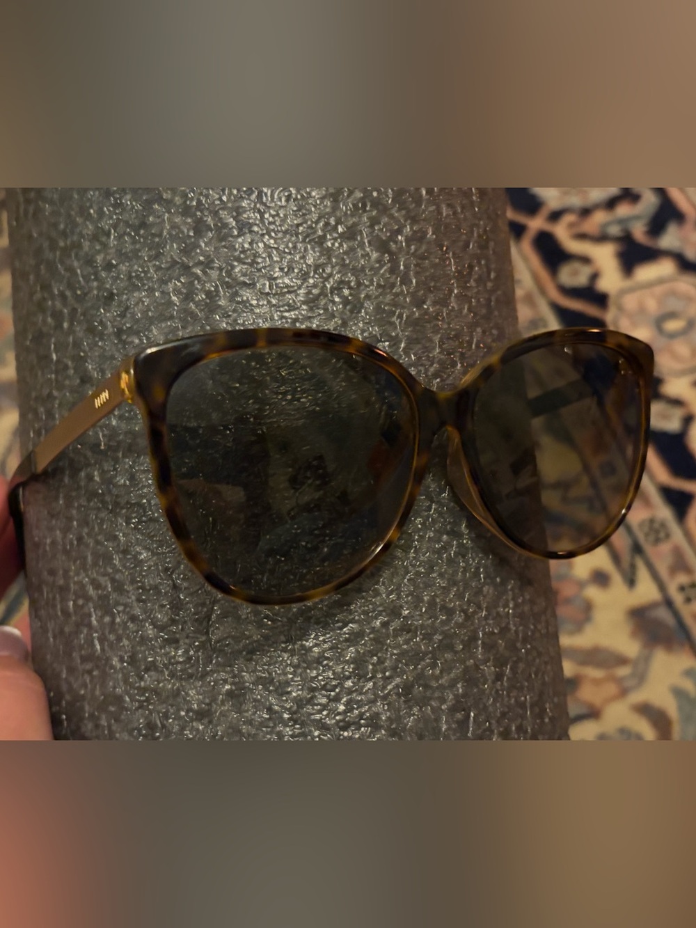 FENDI BROWN TORTOISE/ GOLD - Picture 2 of 9